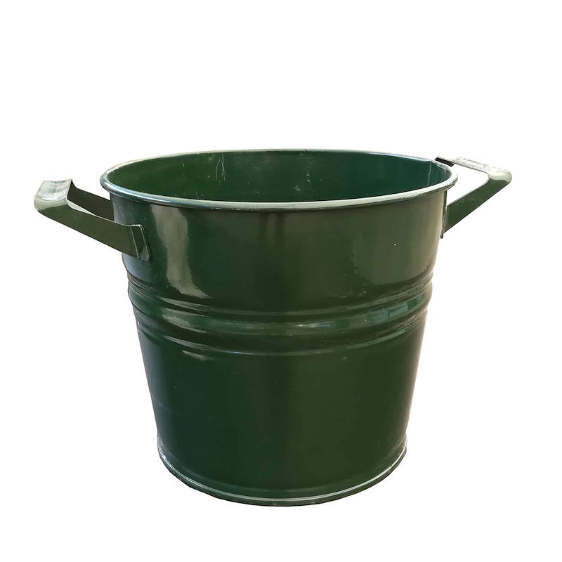 ОЦИНКОВАННЫЙ ГОРШОК, Size: ø 320 H 280 mm, Color: grey