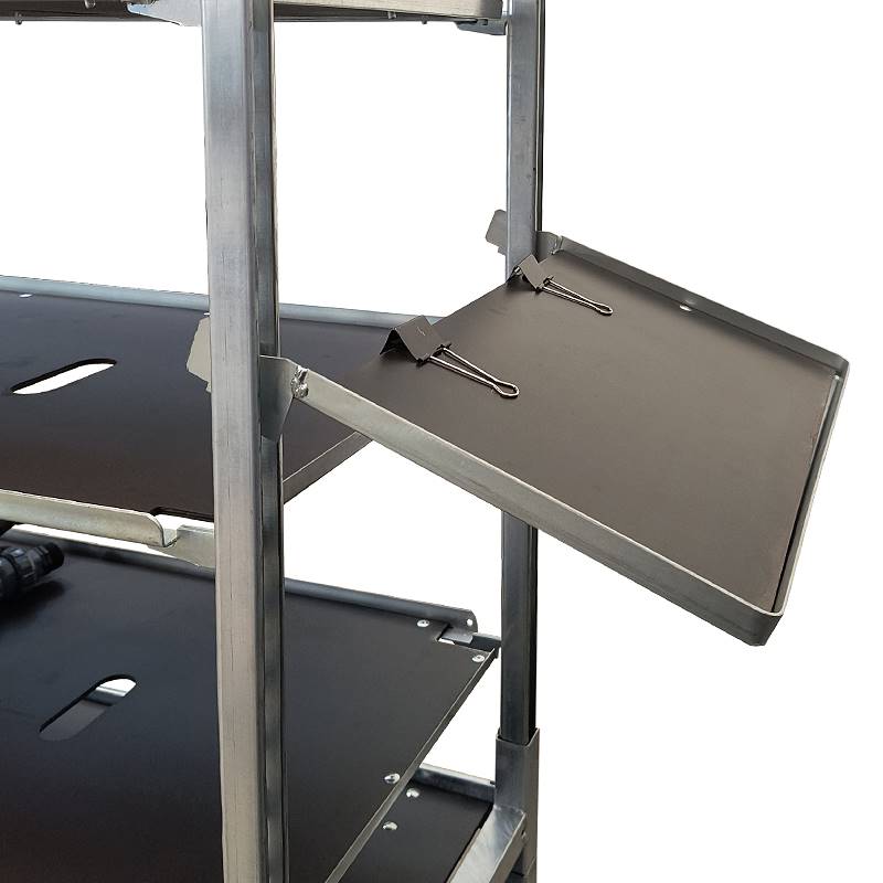 Multi-Purpose External Shelf for Cart