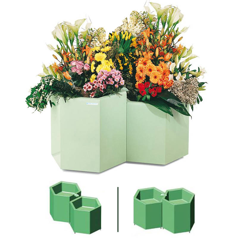 Refrigerated display system Fior d'acqua, Exhibition Set: Set 2 PIECES - LEONARDO, Optional: Custom