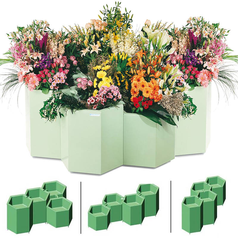 Refrigerated display system Fior d'acqua, Exhibition Set: Set 4 PIECES - LEONARDO, Optional: Custom