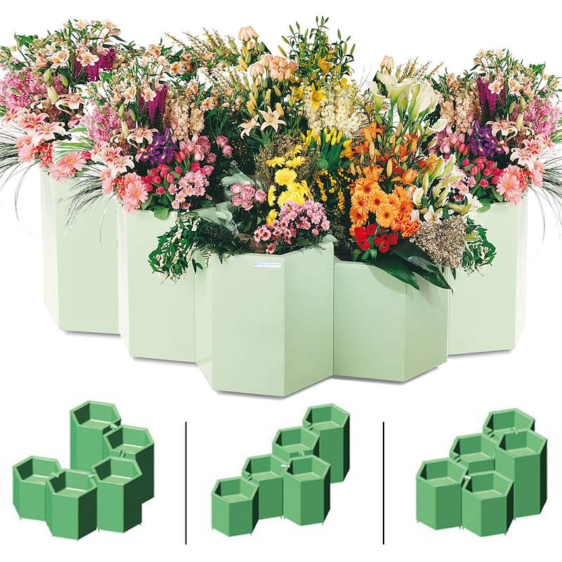 Refrigerated display system Fior d'acqua, Exhibition Set: Set 5 PIECES - LEONARDO, Optional: Standard