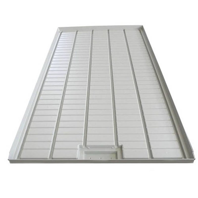 Ebb & flow benches water tray, Size: 800 x 2040 mm, Optional: Standard, Box: 100 units