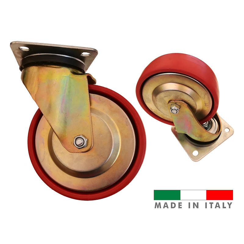 Spare parts for carts, Characteristics: Swivel caster, Box: 250 units