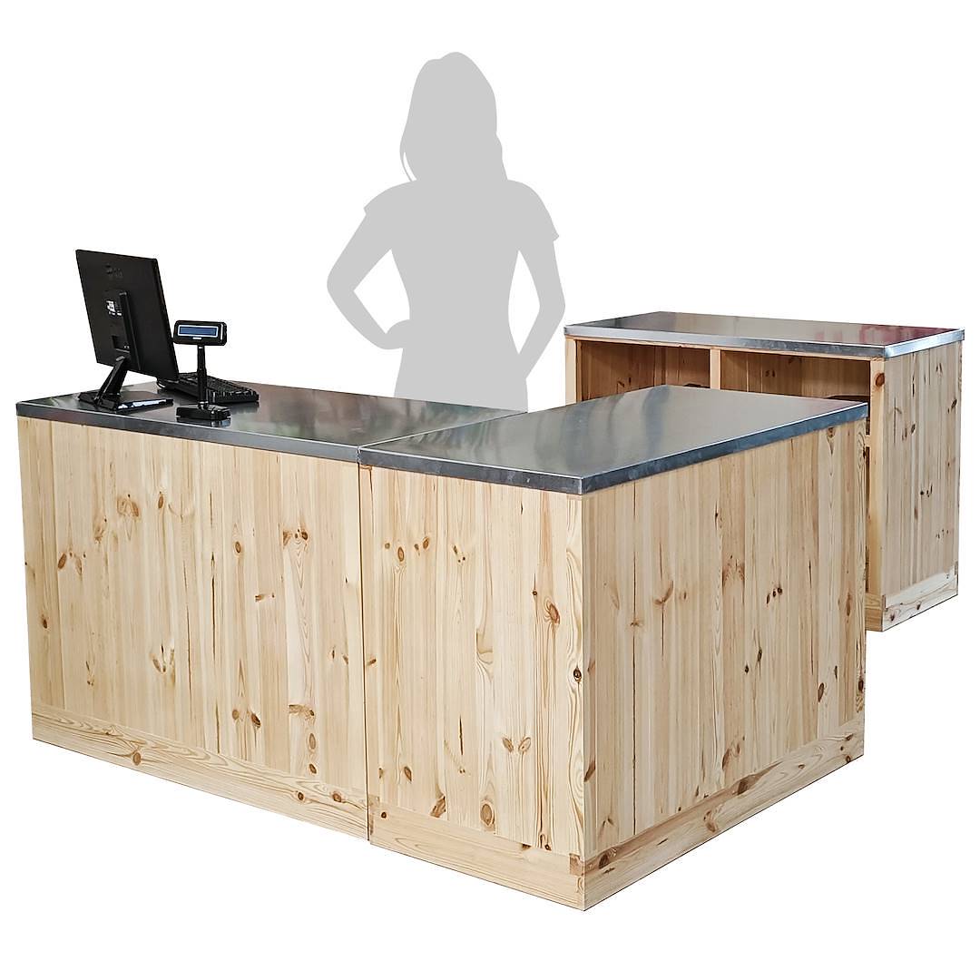 Cash Desk Set, Exhibition Set: CASH COUNTER Set, Box: 2 Sets