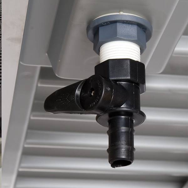 Water tray repair kit, Optional: Water drain valve