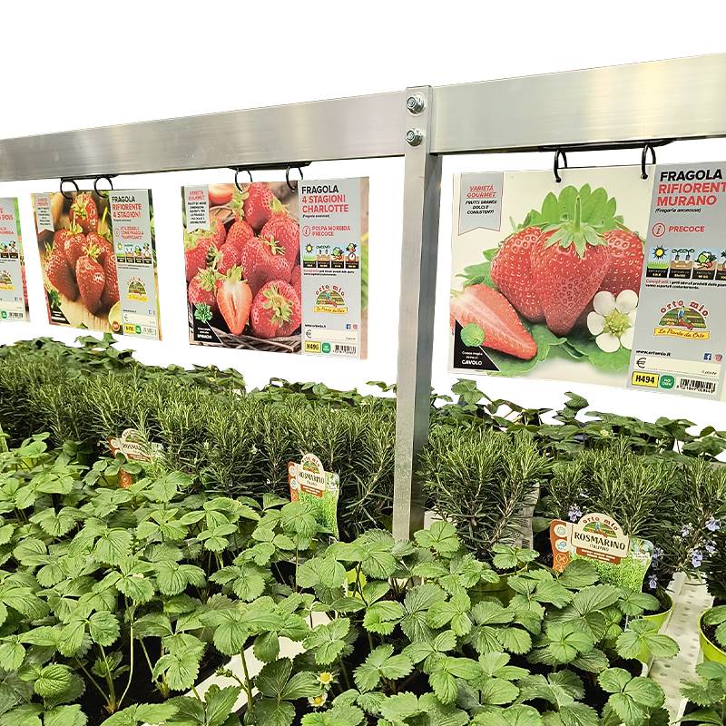 Алюминиевый держатель для карт, Size: Длина 3030 mm, Box: 2 штук