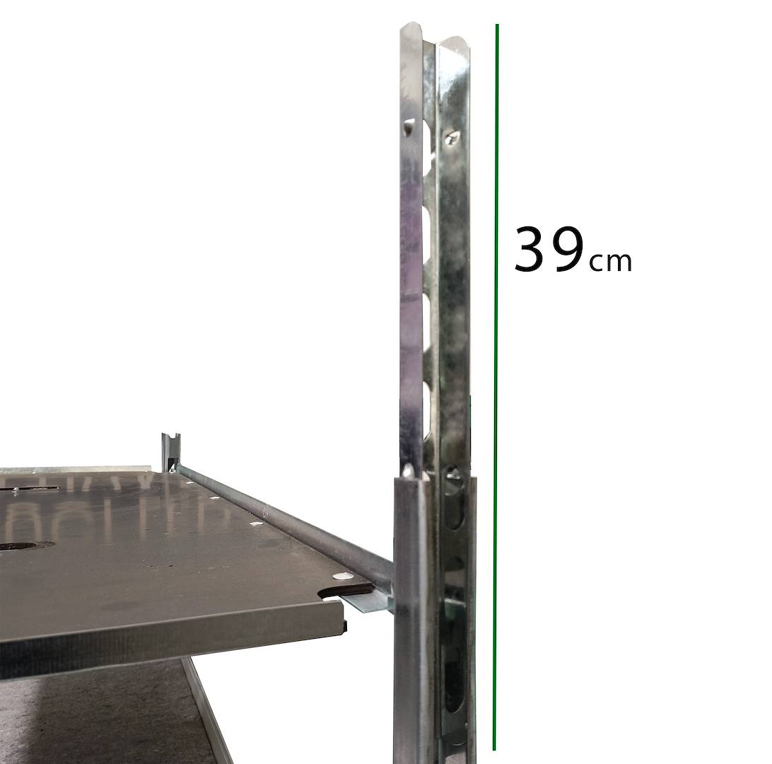 Extension for DC Trolley, Size: 390 mm, Box: 50 units