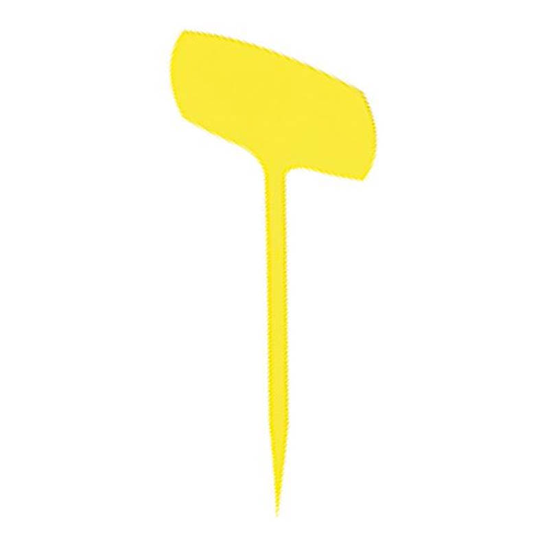 Yellow price labels, Size: 100 x 70 x H 300 mm straight, Box: 100 units