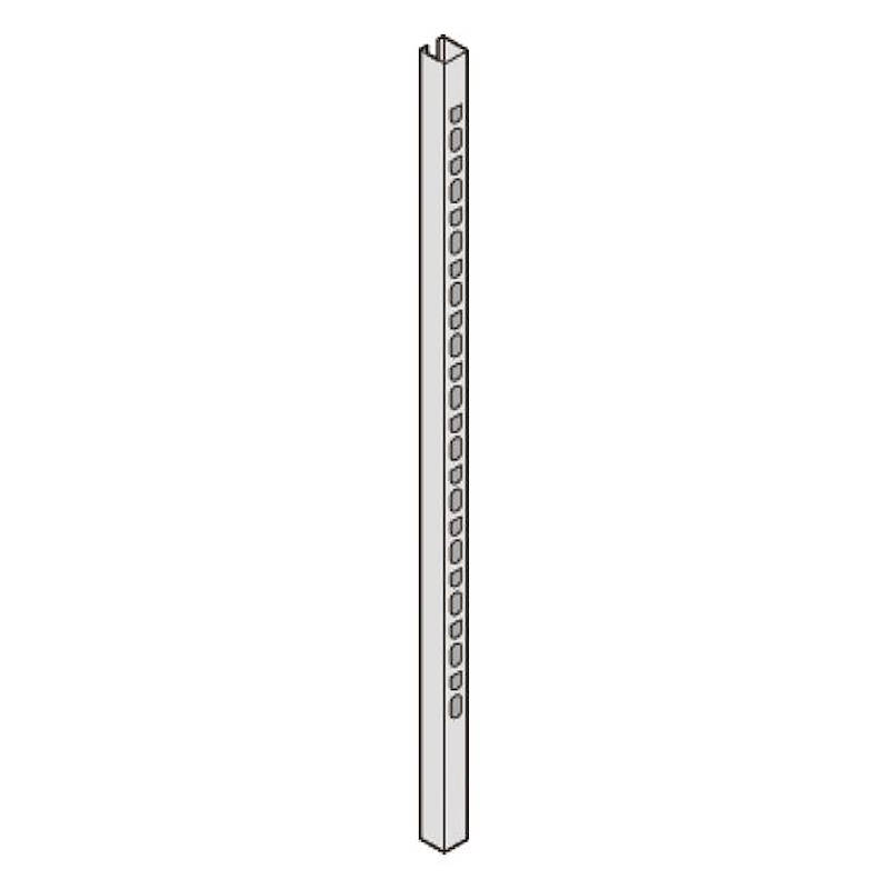 Galvanized post