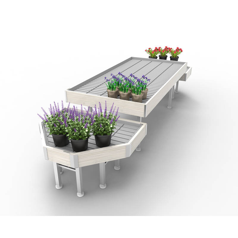 Promotion Set wood line AMOR, Exhibition Set: width 1060 mm, Color: White wood, Box: 3 Sets