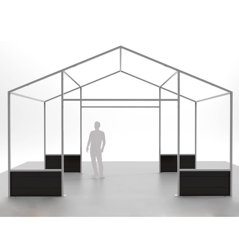 THE GREENHOUSE Format- Garden Center Identity, Color: customized, Optional: Greenhouse only structure