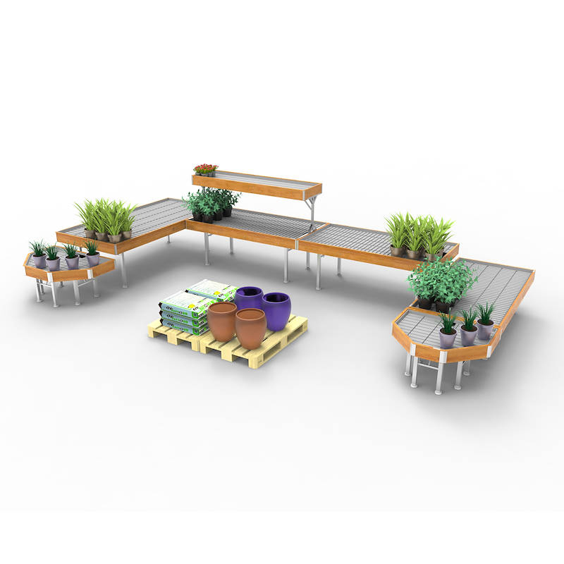 Cross Selling Set wood line AMOR, Color: Natural Wood, Box: 2 Sets