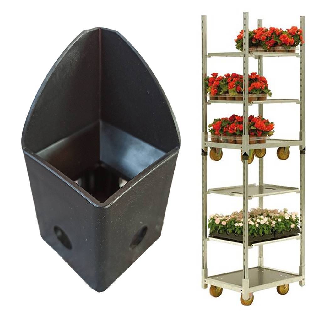 Почтовые колпаки для штабелирования мини-тележек, Box: 480 штук