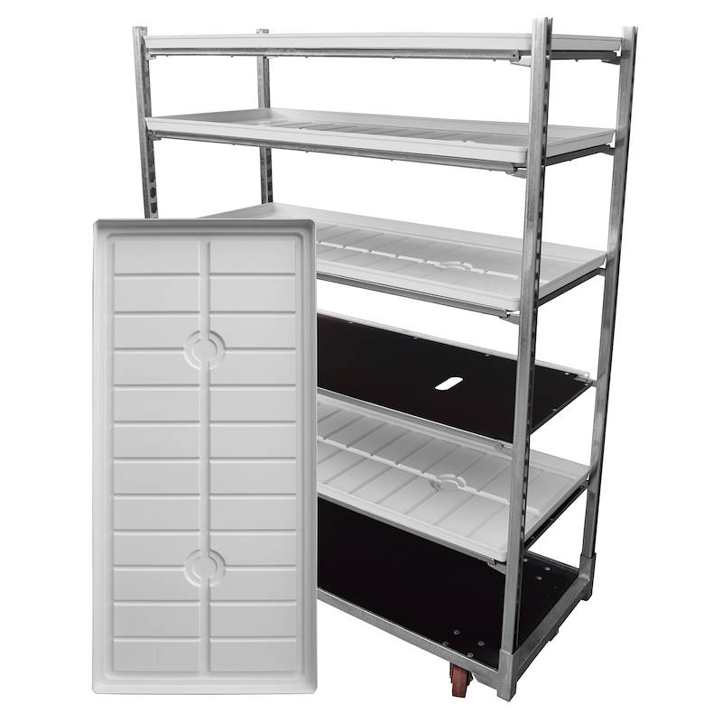 White DC water tray, Color: white, Optional: Without water valves, Box: 180 units