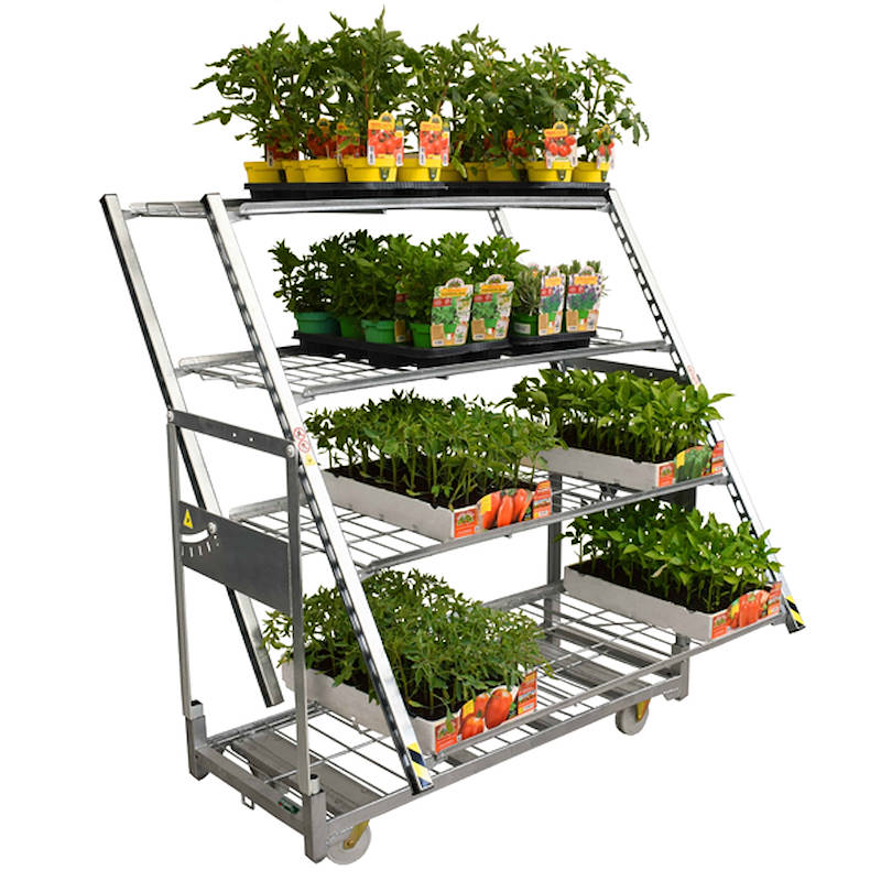 Wire-mesh convertible cart, Box: 12 units