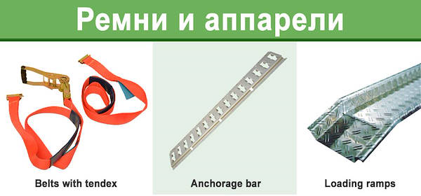 Аксессуары для тележек