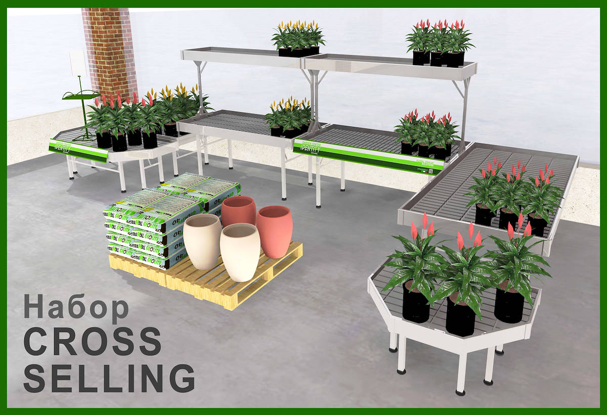 ВЫСТАВОЧНЫЕ МОДЕЛИ ДЛЯ ЦВЕТОВ И РАСТЕНИЙ