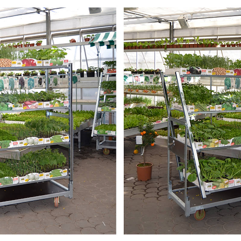 Тележка Кабриолет с поддонами