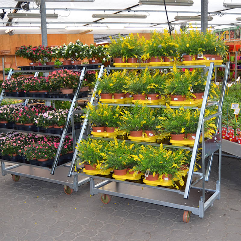 Тележка Кабриолет с поддонами