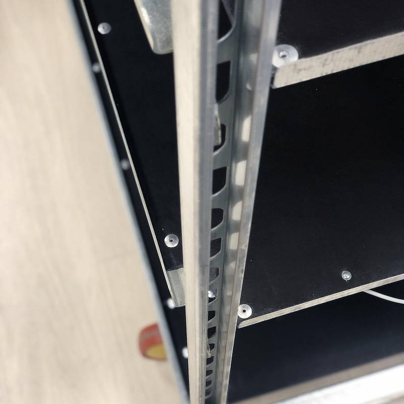 Тележка «Датский контейнер» с комплектом ламп Led для микрозелень