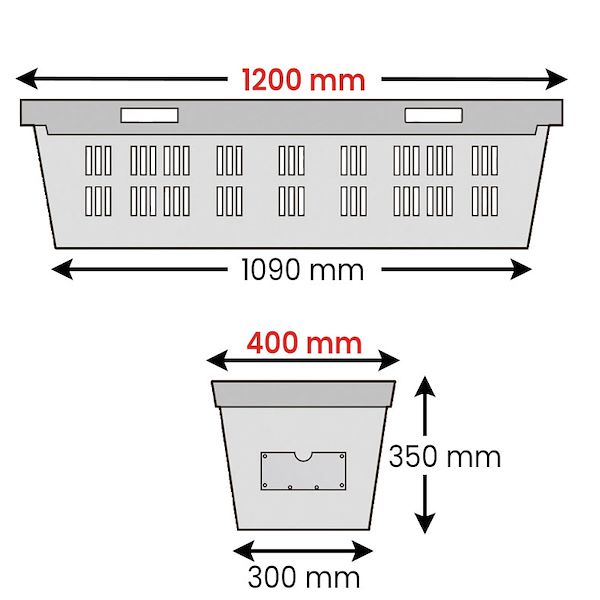 Universal container for cut flower transport