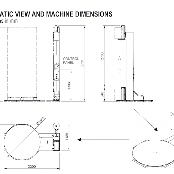 Automatic wrapping machine