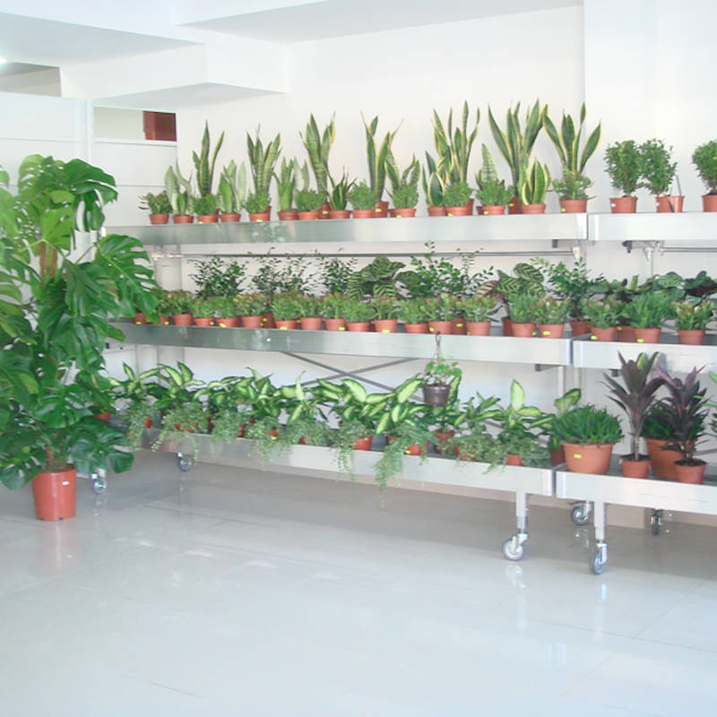 Aluminium bench 3 shelves
