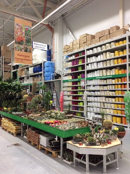 BauCenter is pleased to introduce its new plant and flower area