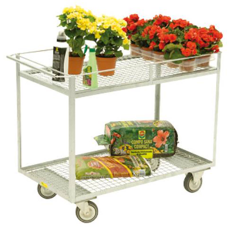 Carrito de servicio para plantas y flores