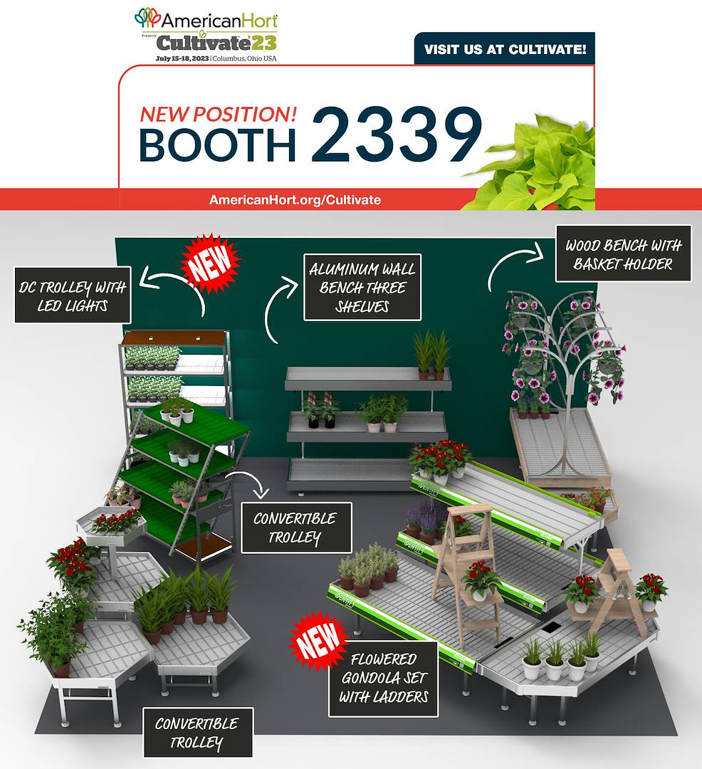 Cultivate '23 booth #2339 - Колумбус, Огайо