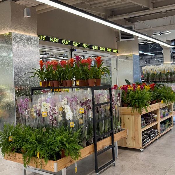 Gurt Flora выбирает мебель Orlandelli для своего внушительного магазина в Киеве