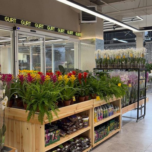 Gurt Flora выбирает мебель Orlandelli для своего внушительного магазина в Киеве