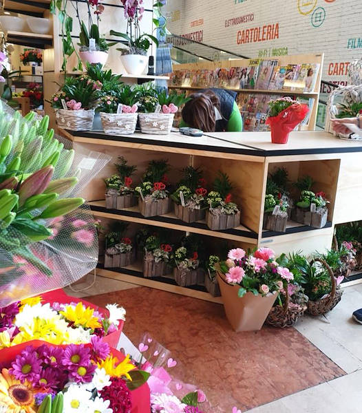 Линия AMOR для цветочного магазина-газетного киоска