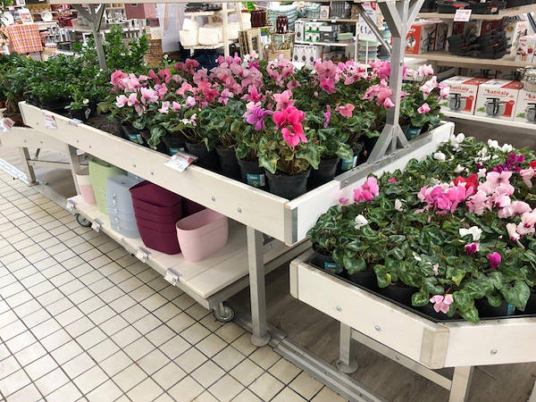 Линия мебели из беленой древесины