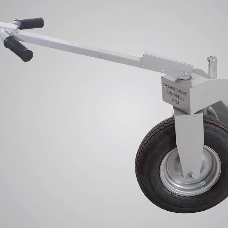 Rough terrain carrier for unistandard cart