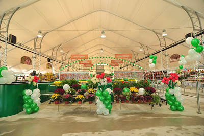 RUSSIA - MOSCOW - The official opening of the Garden Center in a new format!