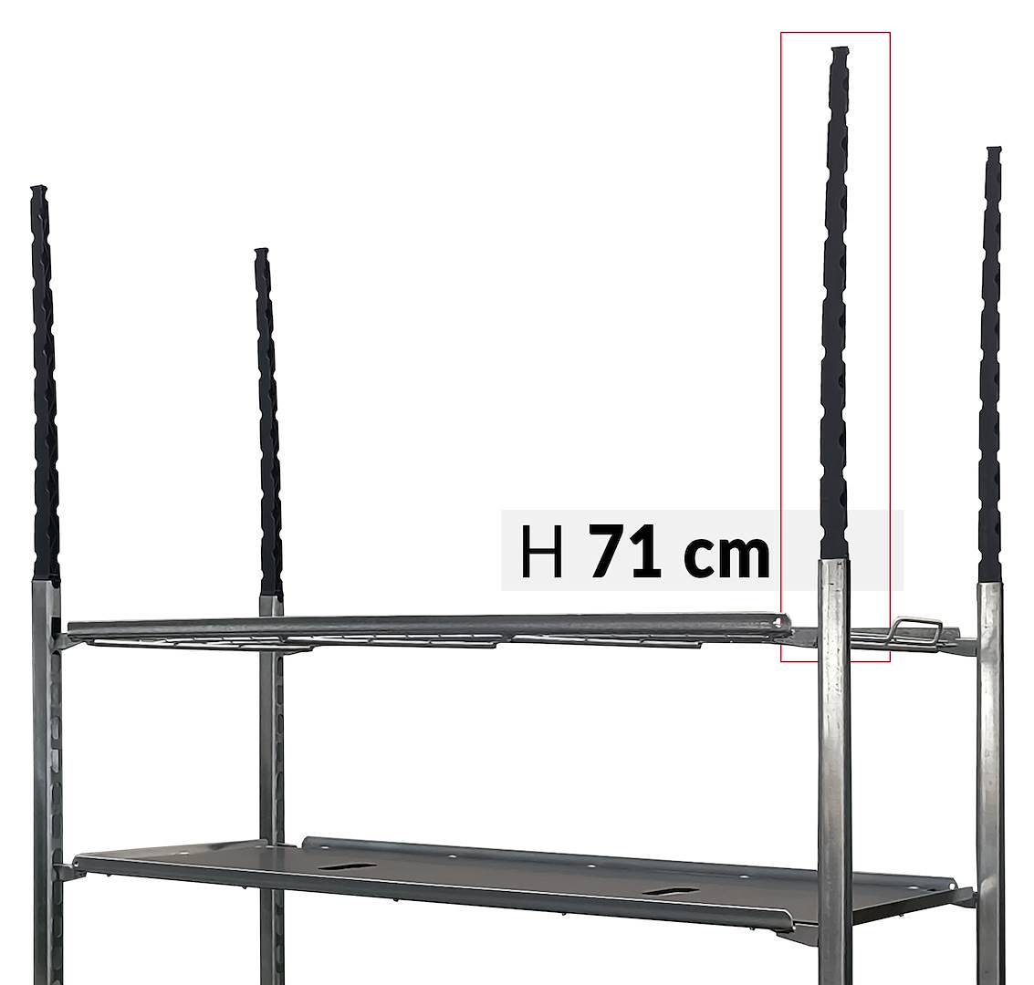 Extensión de columna de plástico – 71,5 cm