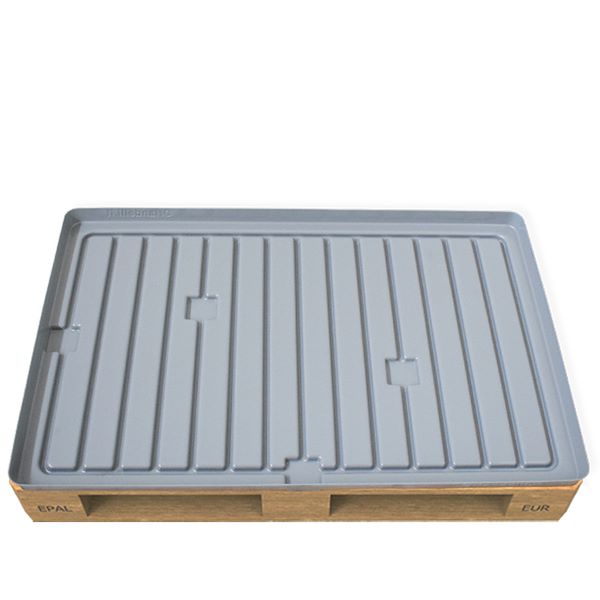 Euro pallets water tray