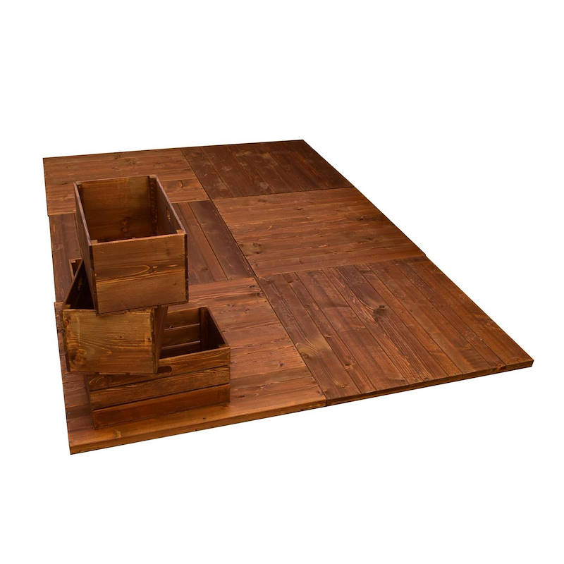 Wood modular platform